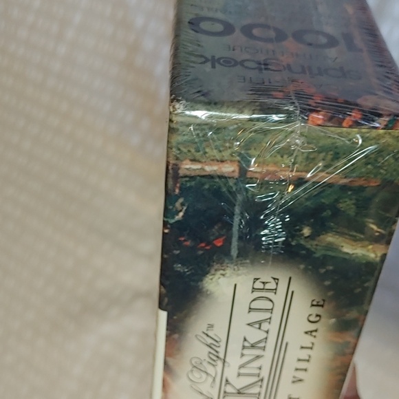 New Sealed Springbok Thomas Kinkade Lamplight Village Puzzle - Picture 8 of 9